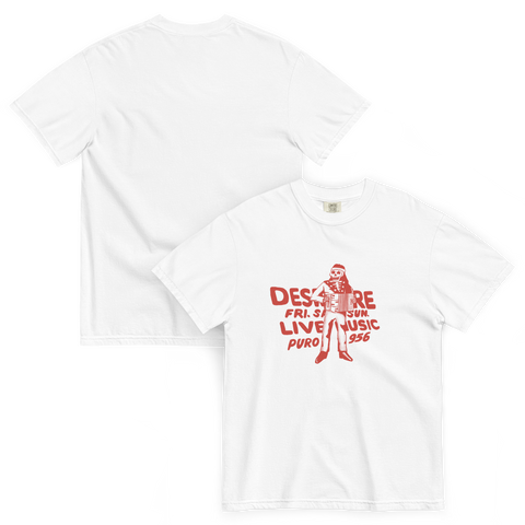 Puro 956 – Desmadre Live Music Tee (by face2face956)