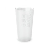 9ine 5ive 6ix Frosted Pint Glass