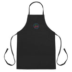 Puro 956 Neon Tree Embroidered Apron with Pockets