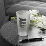 9ine 5ive 6ix Frosted Pint Glass